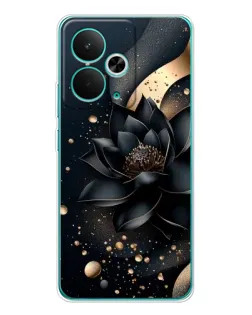 Чохол для Realme 14T з картинкою «Чорний лотос» Чохол для Realme 14T з картинкою «Чорний лотос»