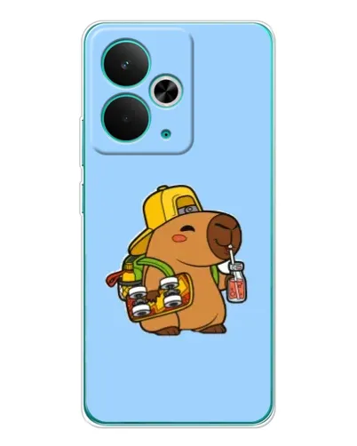 Чохол для Realme 14T з картинкою «Капібара на скейті» Чохол для Realme 14T з картинкою «Капібара на скейті»