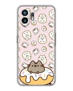 Чохол для Realme 15 Lite з картинкою «Пушин на пончику»