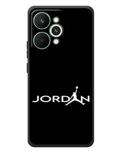 Чехол для Realme 15 Pro с картинкой «Jordan White Logo»