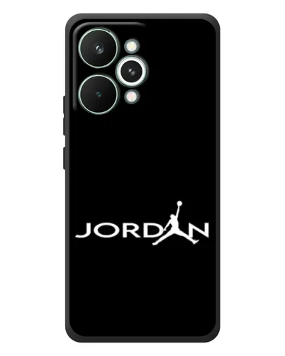 Чехол для Realme 15 Pro с картинкой «Jordan White Logo»