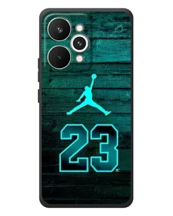 Чехол для Realme 15 Pro с картинкой «Jordan Cyan 23»