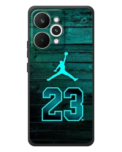 Чехол для Realme 15 Pro с картинкой «Jordan Cyan 23»