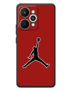 Чехол для Realme 15 Pro с картинкой «Jordan Red Back»