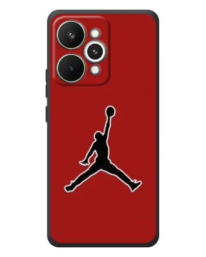 Чехол для Realme 15 Pro с картинкой «Jordan Red Back»