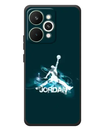 Чехол для Realme 15 Pro с картинкой «Jordan Blue Fire»
