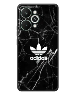 Чохол для Realme 15 Pro з картинкою «Білий мармур Adidas»