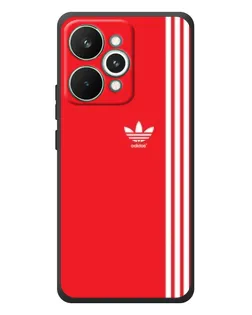 Чохол для Realme 15 Pro з картинкою «Червоний мінімалізм Adidas»