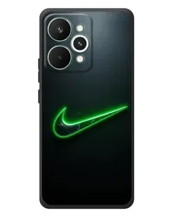 Чохол для Realme 15 Pro з картинкою «Неоновий контур Nike»