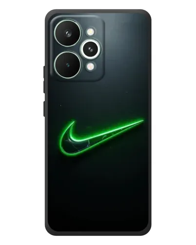 Чохол для Realme 15 Pro з картинкою «Неоновий контур Nike» Чохол для Realme 15 Pro з картинкою «Неоновий контур Nike»