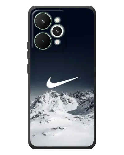 Чохол для Realme 15 Pro з картинкою «Nike — зимові гори» Чохол для Realme 15 Pro з картинкою «Nike — зимові гори»