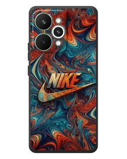 Чохол для Realme 15 Pro з картинкою «Nike в абстракції»