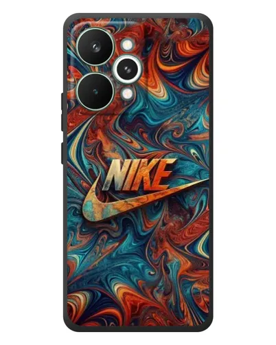 Чохол для Realme 15 Pro з картинкою «Nike в абстракції» Чохол для Realme 15 Pro з картинкою «Nike в абстракції»