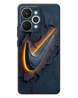 Чохол для Realme 15 Pro з картинкою «Об'ємний логотип Найк»