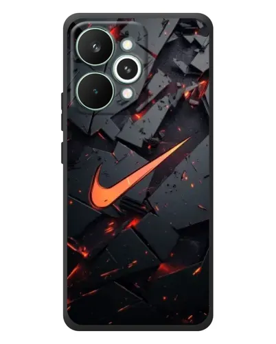 Чохол для Realme 15 Pro з картинкою «Nike — ефект розломів» Чохол для Realme 15 Pro з картинкою «Nike — ефект розломів»