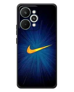 Чохол для Realme 15 Pro з картинкою «Синій пульс Nike»