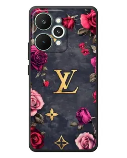Чохол для Realme 15 Pro з картинкою «Квітковий Louis Vuitton»