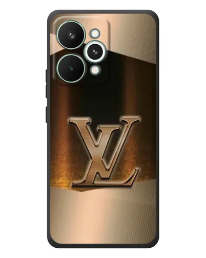 Чохол для Realme 15 Pro з картинкою «LV — золоте сяйво» Чохол для Realme 15 Pro з картинкою «LV — золоте сяйво»