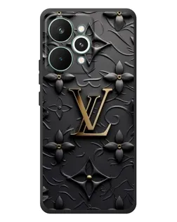 Чохол для Realme 15 Pro з картинкою «Шкіряна текстура LV»