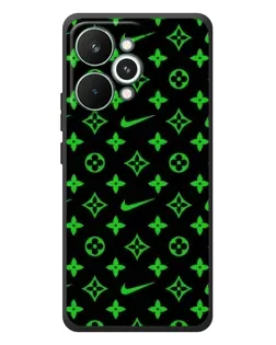 Чохол для Realme 15 Pro з картинкою «Неоновий принт LV»