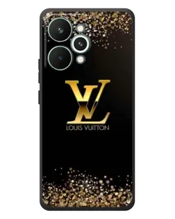 Чохол для Realme 15 Pro з картинкою «LV — золоті іскри»