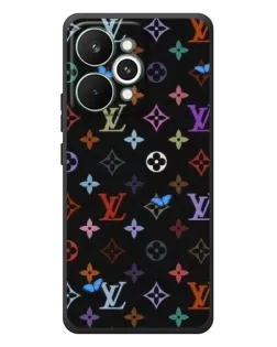 Чохол для Realme 15 Pro з картинкою «Кольорова монограма LV»