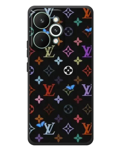 Чохол для Realme 15 Pro з картинкою «Кольорова монограма LV» Чохол для Realme 15 Pro з картинкою «Кольорова монограма LV»