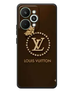 Чохол для Realme 15 Pro з картинкою «LV — золота печатка»