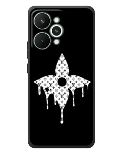 Чохол для Realme 15 Pro з картинкою «Квіткова монограма»