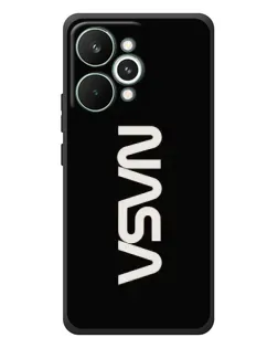 Чохол для Realme 15 Pro з картинкою «NASA — вертикальний логотип»