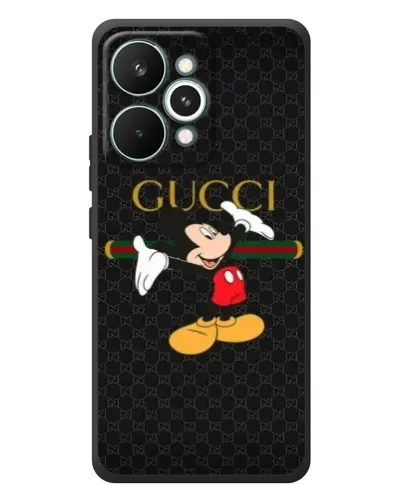Чохол для Realme 15 Pro з картинкою «Міккі Маус Gucci» Чохол для Realme 15 Pro з картинкою «Міккі Маус Gucci»