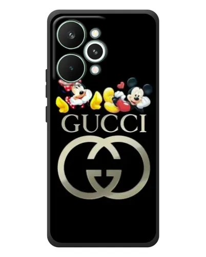 Чохол для Realme 15 Pro з картинкою «Gucci — герої Disney» Чохол для Realme 15 Pro з картинкою «Gucci — герої Disney»