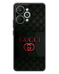 Чохол для Realme 15 Pro з картинкою «Gucci — стьобаний чорний»