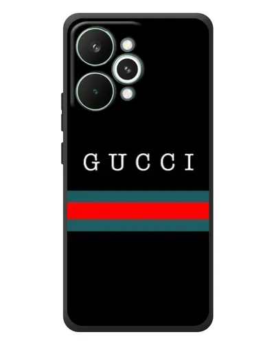 Чохол для Realme 15 Pro з картинкою «Gucci — червоний пояс» Чохол для Realme 15 Pro з картинкою «Gucci — червоний пояс»
