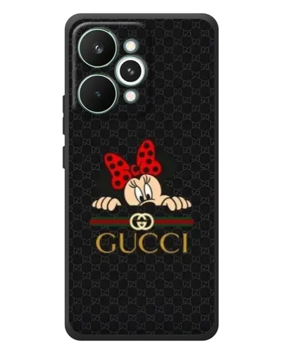 Чохол для Realme 15 Pro з картинкою «Мінні Маус Gucci — чорний» Чохол для Realme 15 Pro з картинкою «Мінні Маус Gucci — чорний»