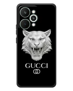 Чохол для Realme 15 Pro з картинкою «Gucci — срібний лев» Чохол для Realme 15 Pro з картинкою «Gucci — срібний лев»