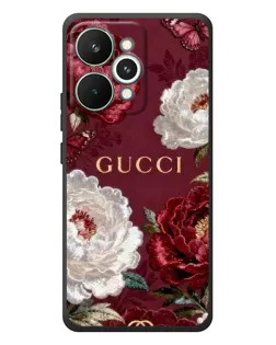 Чохол для Realme 15 Pro з картинкою «Gucci — бордові троянди» Чохол для Realme 15 Pro з картинкою «Gucci — бордові троянди»