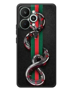 Чохол для Realme 15 Pro з картинкою «Gucci — змія на смузі» Чохол для Realme 15 Pro з картинкою «Gucci — змія на смузі»