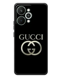 Чохол для Realme 15 Pro з картинкою «Gucci — золото на чорному» Чохол для Realme 15 Pro з картинкою «Gucci — золото на чорному»