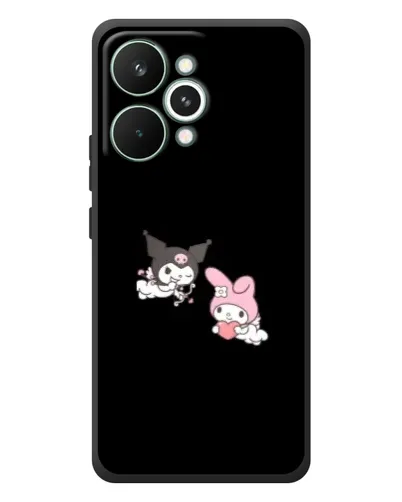 Чохол для Realme 15 Pro з картинкою «My Melody та Kuromi» Чохол для Realme 15 Pro з картинкою «My Melody та Kuromi»