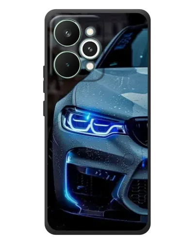 Чохол для Realme 15 Pro з картинкою «Погляд BMW з синіми фарами» Чохол для Realme 15 Pro з картинкою «Погляд BMW з синіми фарами»