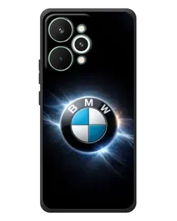 Чохол для Realme 15 Pro з картинкою «BMW — неонове сяйво»