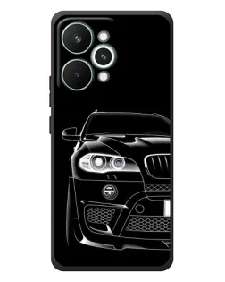 Чохол для Realme 15 Pro з картинкою «Темний силует BMW»