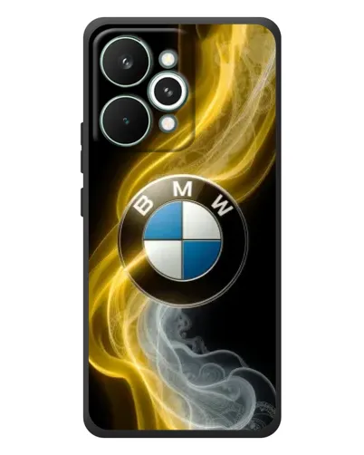 Чохол для Realme 15 Pro з картинкою «Золотистий дим BMW» Чохол для Realme 15 Pro з картинкою «Золотистий дим BMW»