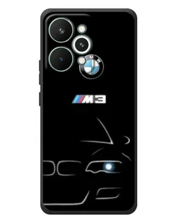 Чохол для Realme 15 Pro з картинкою «Мінімалістичний принт BMW M3»