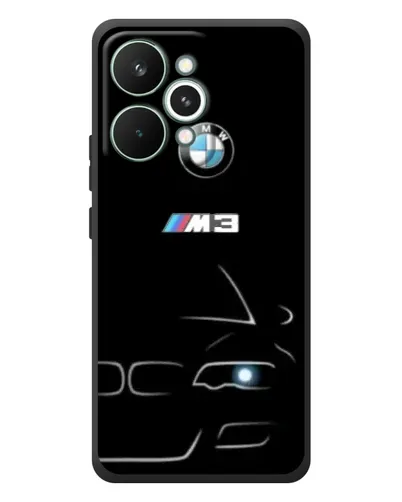 Чохол для Realme 15 Pro з картинкою «Мінімалістичний принт BMW M3» Чохол для Realme 15 Pro з картинкою «Мінімалістичний принт BMW M3»