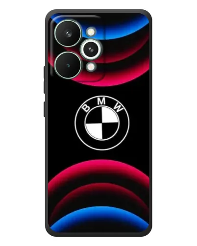 Чохол для Realme 15 Pro з картинкою «Логотип BMW та неонові дуги» Чохол для Realme 15 Pro з картинкою «Логотип BMW та неонові дуги»