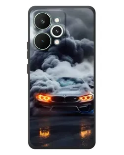 Чохол для Realme 15 Pro з картинкою «BMW у диму»