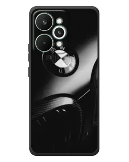 Чохол для Realme 15 Pro з картинкою «Емблема BMW — макро»