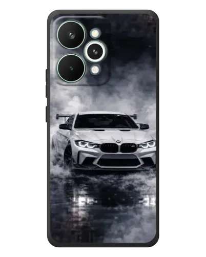 Чохол для Realme 15 Pro з картинкою «BMW крізь туман» Чохол для Realme 15 Pro з картинкою «BMW крізь туман»
